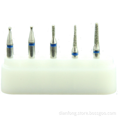 4107 Student / Beginner's Diamond RA. Low Speed Dental Instruments Professional Kits China Manufacturer low speed bur kit